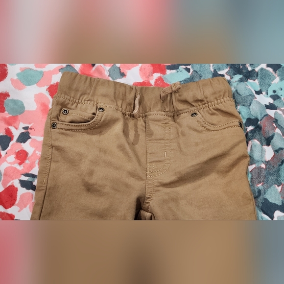 Carter's Toddler Pull on Khaki Pants - Picture 2 of 6